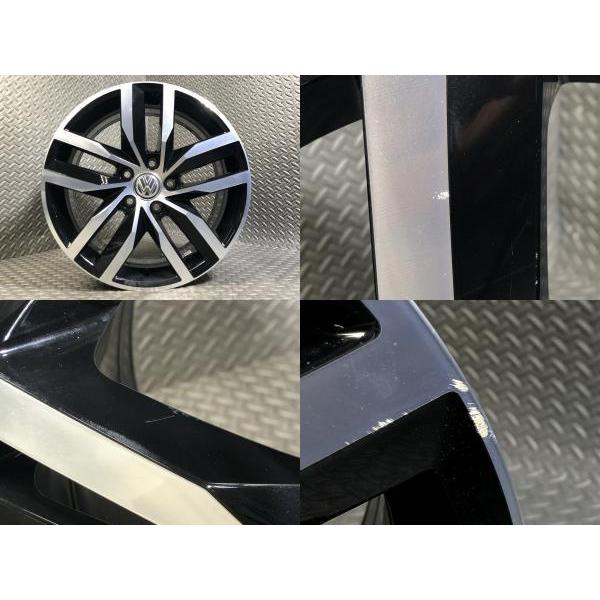 中古ホイール4本セット】フォルクスワーゲン ゴルフ7 純正 7J-17 +49