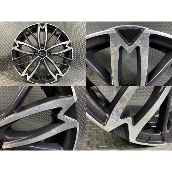 新品】ミネルバ F205 165/45R16 74V XL 【中古】R-PRIDE 和道 桜 16×5J