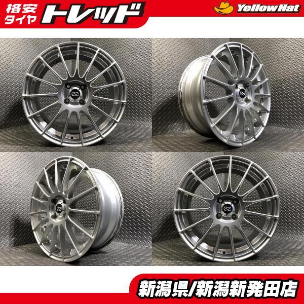 中古】ENKEI RS05 17×7J +45 4H 100 アクア ヴィッツ スイフト などに