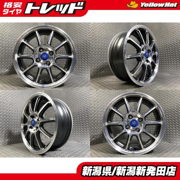 アクア シエンタ 中古 社外 アルミ ホイール 4本 ZINA LITE 15インチ