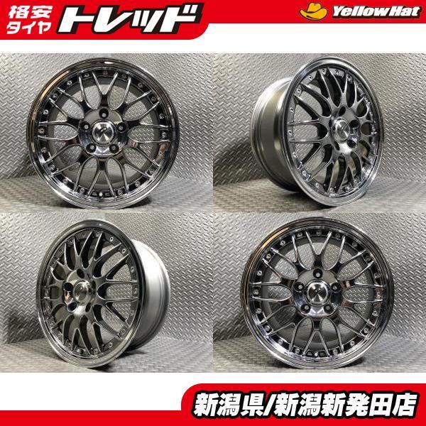 ノア ヴォクシー 中古 社外 アルミ ホイール 4本 BEO EUROBASIS TYPE-M