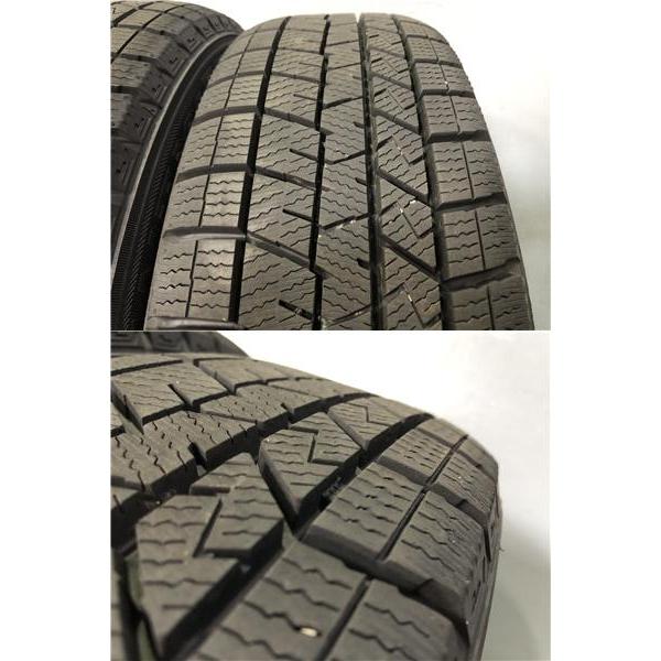 S-730【超バリ山/2023年製造】ダンロップWINTER！165/65R14 DUNLOP（ダンロップ） バリ山 9分山以上 中古冬タイヤ 中古アルミ