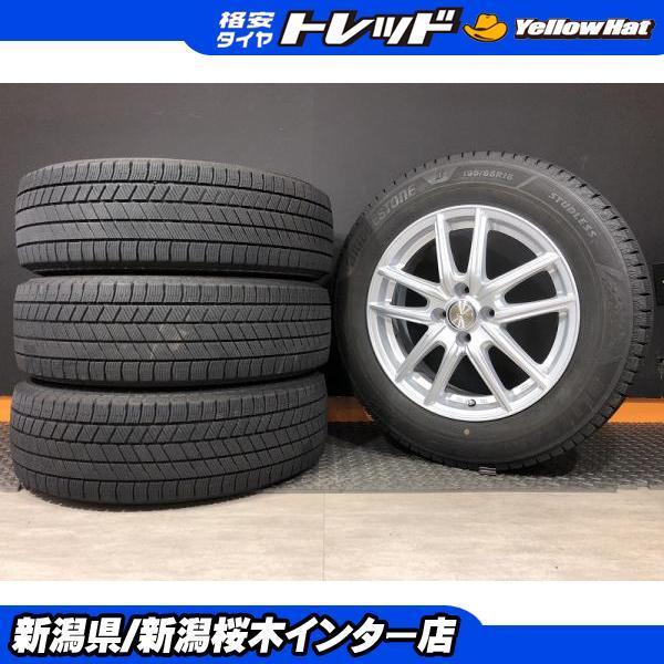 ECO FORME 16インチ 引っ張りタイヤセット BRIDGESTONE（ブリヂストン） 【限定中古セット】ECOFORME 6J-16 +40
