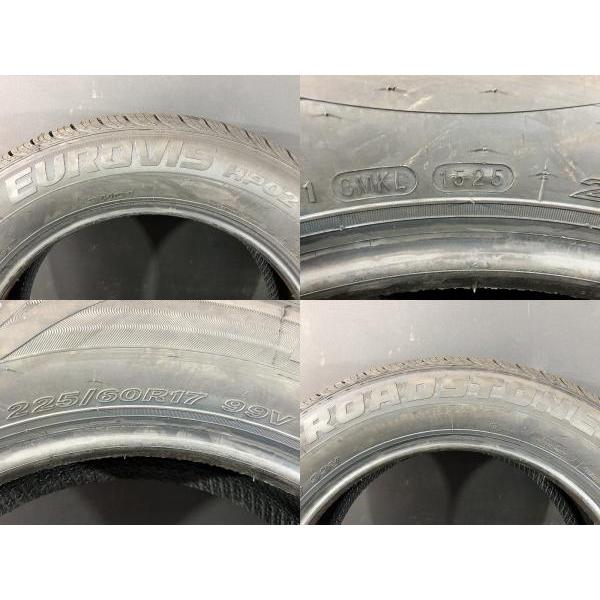 フォレスター【中古ホイール・新品夏タイヤ4本セット】JP STYLE 7J-17