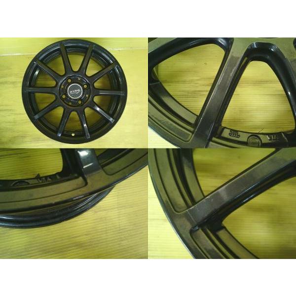プラッツ プリウス 中古アルミ 15インチ 5.5J +43 4H PCD100 新品 輸入