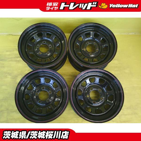 期間限定値下！AWC デイトナ 15 7J 5穴 PCD127 タイヤ付き 絶版品 AWC デイトナ 15インチ 7.0J +19 5H PCD114.3 ハブ径 84MM 4枚