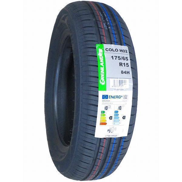 COLO H02 175/65 R15 タイヤ　② GRENLANDER 175/65R15 2本セット 2025年製造 新品サマータイヤ