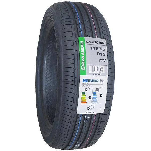 新古品❗️175/55/15夏タイヤ☆グリーンランダーキングプロワンイボ付き GRENLANDER（グリンランダー） 175/55R15 2026年製造 新品サマータイヤ