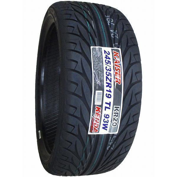 23年バリ山245/35ZR19 KENDA 245/35/19 2本 KAISER（KENDA） 245/35R19 2026年製造 新品サマータイヤ KENDA KR20
