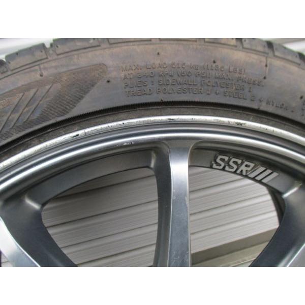 ★☆SSRIII GTV02 17×7J 4H/100 +50 ナンカン 195/45R17 85H 2020年製 1本 アルミホイールセット 送料込 T38960319☆★｜tire-with｜06