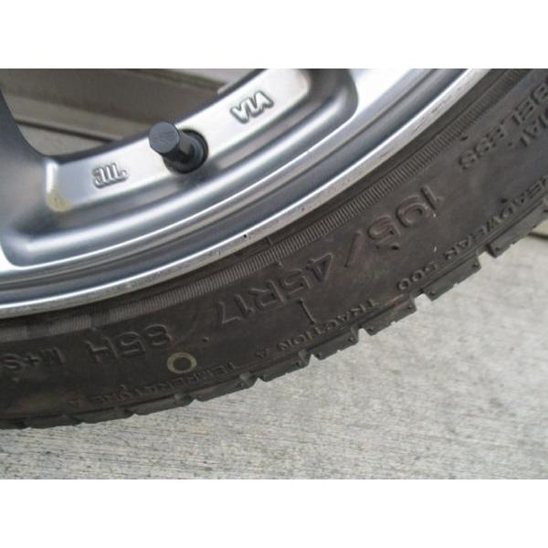 ★☆SSRIII GTV02 17×7J 4H/100 +50 ナンカン 195/45R17 85H 2020年製 1本 アルミホイールセット 送料込 T38970319☆★｜tire-with｜10