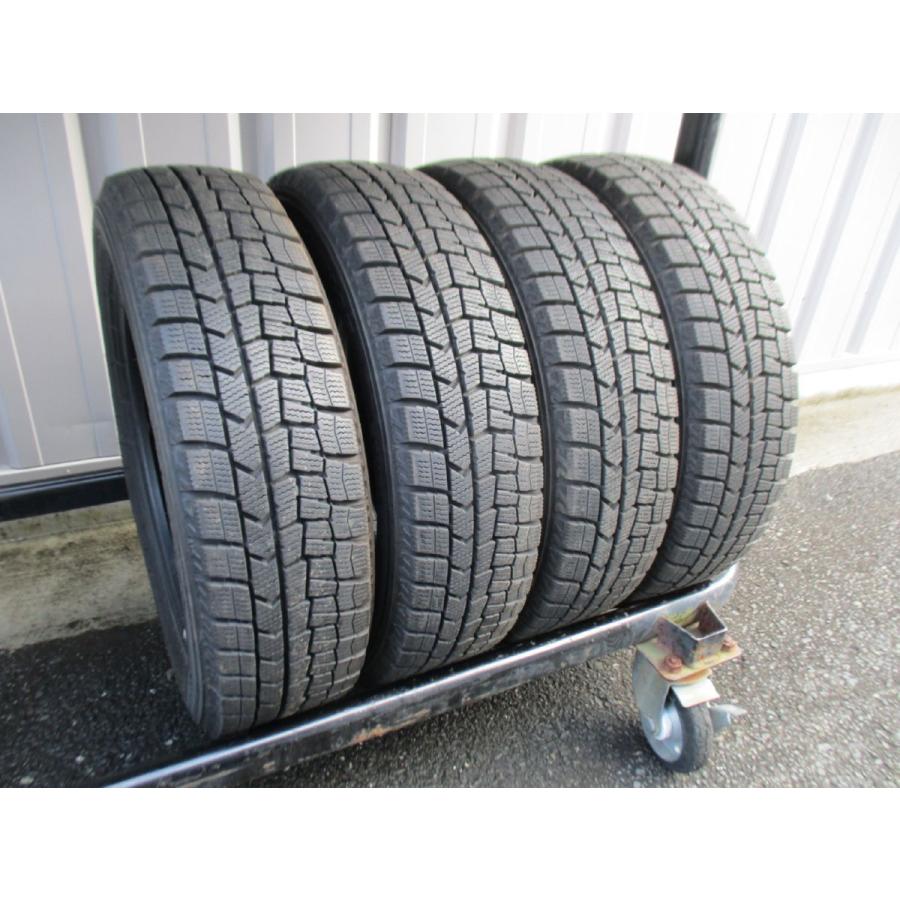 スタッドレス ダンロップ 155/65R14 75Q WM02 4本 2022年 WINTER