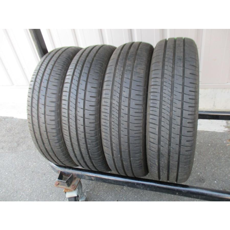 ダンロップ　エナセーブ EC204 155/65R14 4本　中古　送料込み エナセーブ 155/65R14 75S ダンロップ ENASAVE EC204 4本 送料込