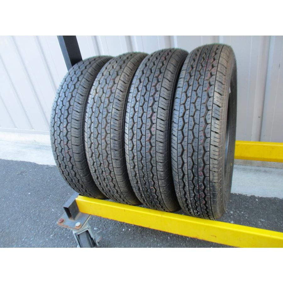 145R13 LT 8P.R. ブリヂストン RD613 2022年製 4本 送料込 T71880123☆★インボイス領収書発行可能 ...