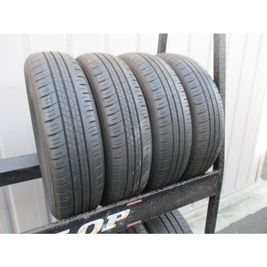 155/70R13 75S ダンロップ ENASAVE EC300+ 2021年製 4本 送料込 