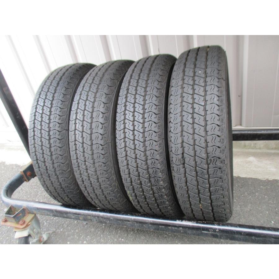 SUPER VAN 145/80R12 80/78N LT ヨコハマ 356 4本 送料込 T79840601