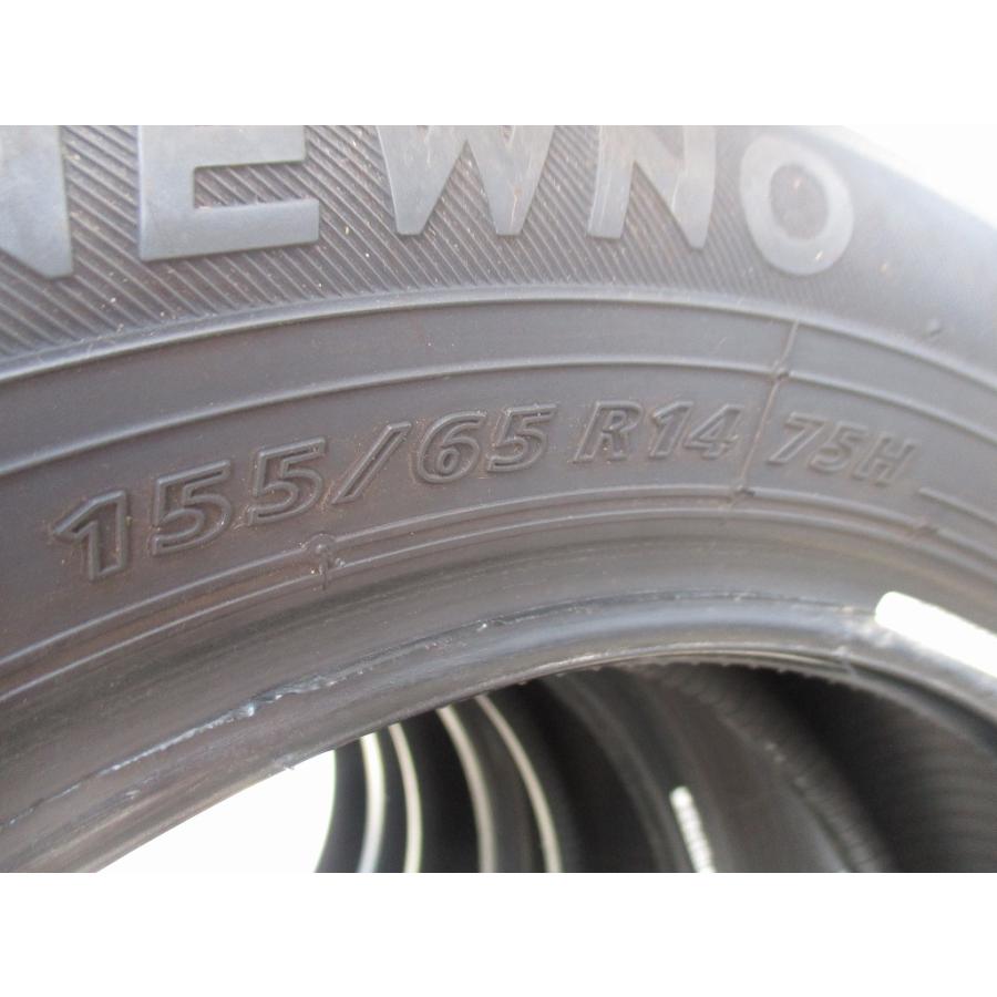 NEWNO 155/65R14 75H ブリヂストン ECOPIA 2023年製 4本 送料込