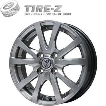 205/55R16 16インチ ビッグウエイ TRG バーン 6.00-16 ダンロップ EC202L サマータイヤホイール4本セット