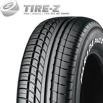 4本セット YOKOHAMA ヨコハマ PARADA PA03 ホワイトレター 215/60R17 109/107S サマータイヤ単品｜tire-z