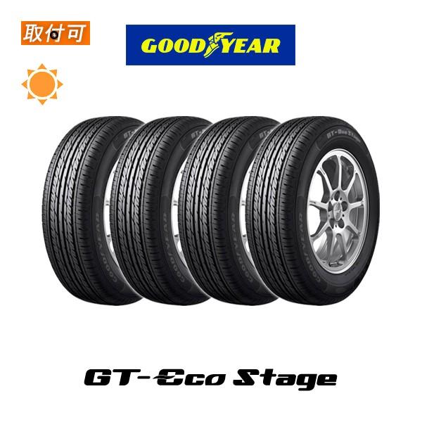 グッドイヤー GT-EcoStage 165/80R13 83S サマータイヤ 4本セット