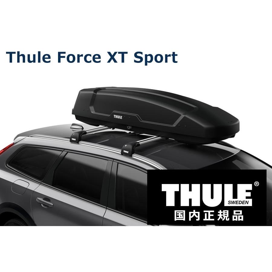 THULE ルーフボックス ジェットバッグ Force XT もらって嬉しい出産祝い SPORT ブラックエアロスキン スーリー 代金引換不可 沖縄 離島発送不可 フォースXT TH6356 送料無料