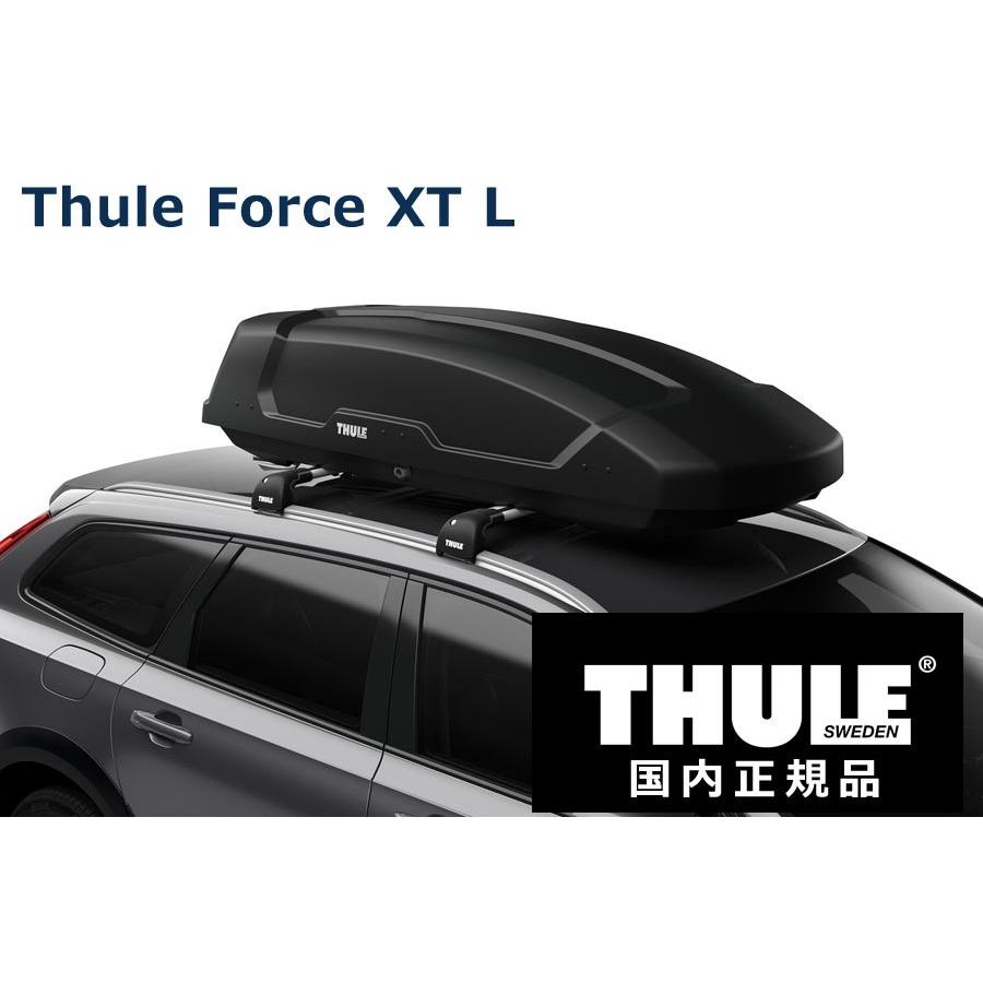 THULE ルーフボックス(ジェットバッグ) Force XT L ブラックエアロ 
