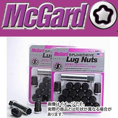 正規品 マックガード(McGard) MCG-65025BK スプラインドライブ ラグナット ブラック M12×P1.5 21HEX 20個入 スプラインドライブナット｜tire1ban