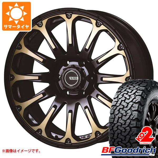 ランドクルーザー プラド 150系用 サマータイヤ BFグッドリッチ オールテレーンT/A KO2 LT285/70R17 121/118R ホワイトレター SSR ディバイド FT 8.0-17(123244円)