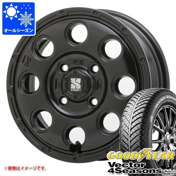 ハスラー用 オールシーズンタイヤ グッドイヤー ベクター 4シーズンズ ハイブリッド 165/60R15 77H  MLJ エクストリームJ KK03 4.5-15