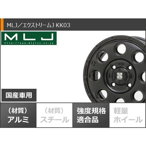 ハスラー用 オールシーズンタイヤ グッドイヤー ベクター 4シーズンズ ハイブリッド 165/60R15 77H  MLJ エクストリームJ KK03 4.5-15の画像