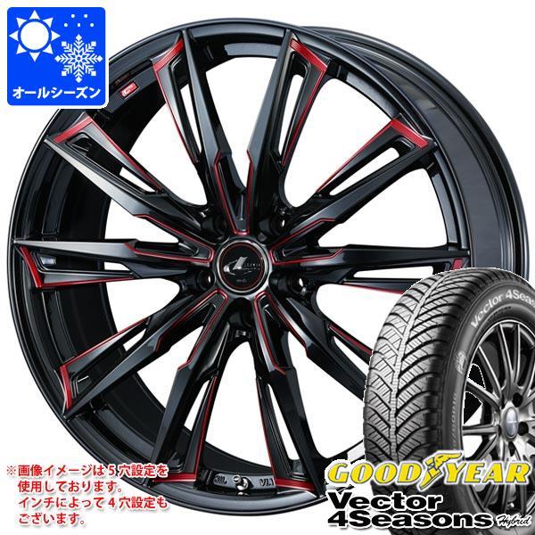 オールシーズン 225/45R18 91H グッドイヤー ベクター 4シーズンズ ハイブリッド レオニス GX 8.0-18