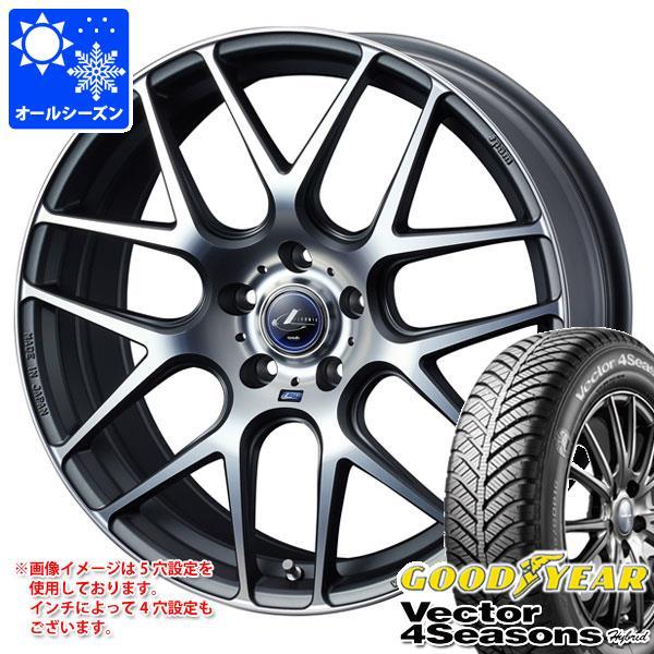 オールシーズン 215/50R17 95H XL グッドイヤー ベクター 4シーズンズ ハイブリッド レオニス ナヴィア 06 7.0-17