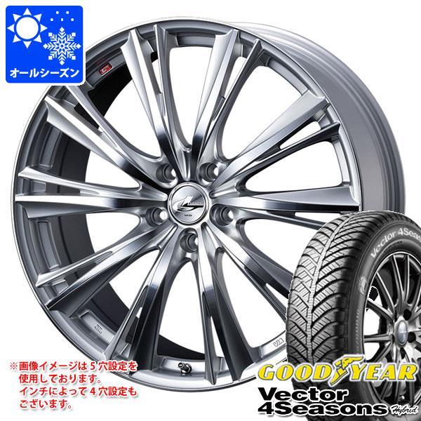 WEDS - オール時季 215/60R16 95H グッドイヤー ベクトル 4シーズンズ 変わり種 レオニス WX 6.5-16