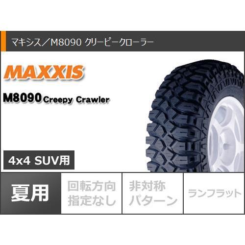 WEDS 5本セット ジムニー用 サマータイヤ マキシス M クリーピー