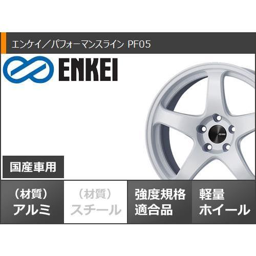 スタッドレスタイヤ ブリヂストン ブリザック VRX3 225/55R17 97Q エンケイ パフォーマンスライン PF05 7.0-17の画像