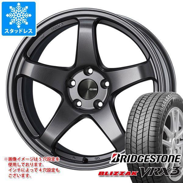 ブリザック - スタッドレスタイヤ ブリヂストン VRX3 225/55R17 97Q エンケイ 演戯生産ライン PF05 7.0-17