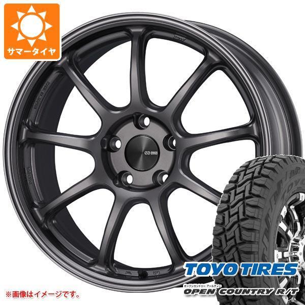通販 夏タイヤ ホイールセット R T オープンカントリー タイヤ1番 サマータイヤ ブラックレター エンケイ パフォーマンスライン 8 0 18車 バイク 自転車 225 55r18 Pf09 8 0 18 エンケイ トーヨー 98q