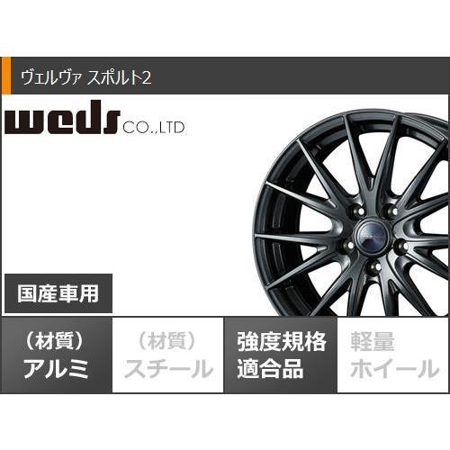 スタッドレスタイヤ ダンロップ ウインターマックス SJ8 プラス 235/55R19 101Q ヴェルヴァ スポルト2 7.5-19の画像