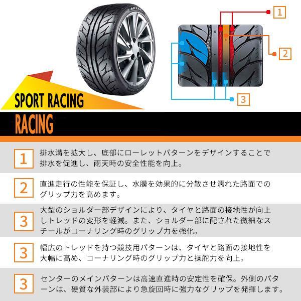 265/35R18 2026年製造 新品サマータイヤ APTANY SPORT RACING 265/35/18の画像