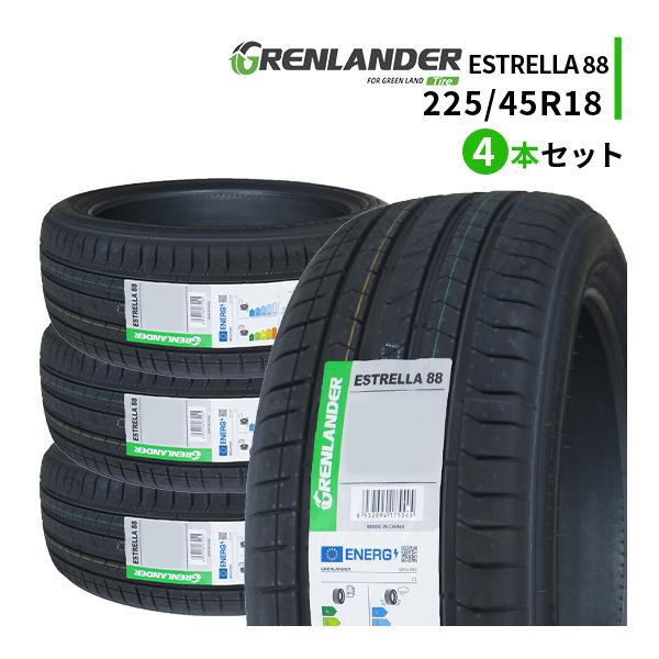 GRENLANDER（グリンランダー） 225/45R18 4本セット 2026年製造 新品