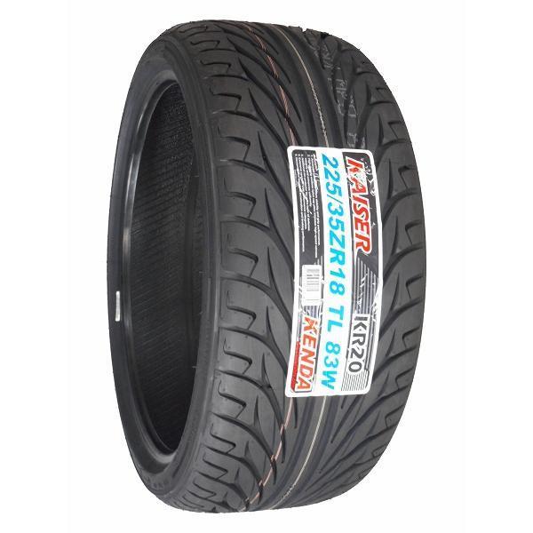 4本セット 225/35R18 2023年製造 新品サマータイヤ KENDA KR20 ケンダ 225/35/18｜tire｜03