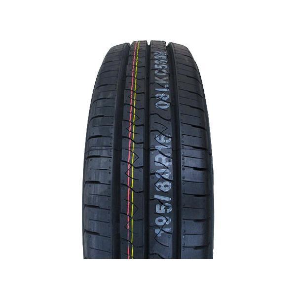 4本セット 195/80R15 2023年製造 新品サマータイヤ KUMHO PorTran KC53 クムホ 195/80/15 ハイエース キャラバン｜tire｜02