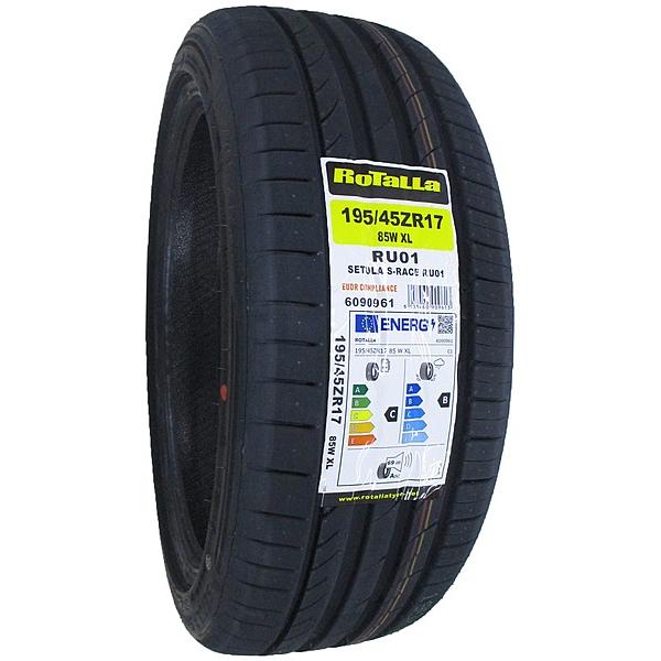 195/45R17 4本セット 2026年製造 新品サマータイヤ RoTaLLa SETULA S-RACE RU01 195/45/17_2
