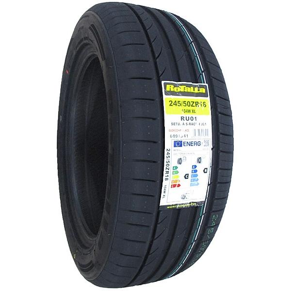 245/50R18 2026年製造 新品サマータイヤ RoTaLLa SETULA S-RACE RU01 245/50/18の画像
