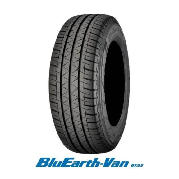 ヨコハマタイヤ - YOKOHAMA(ヨコハマ) BluEarth-Van 青味地びたVan RY55 RY55B 165/80R14 97/95N 炎節タイア 開びゃく取り替えっこ御勤め可