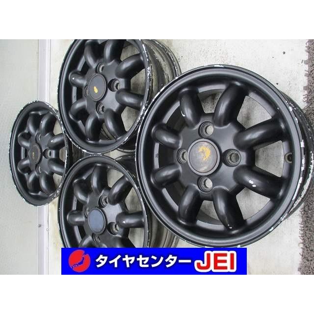12インチ ローバーミニ純正 4.5J+35 101.65 中古アルミホイール【4本 