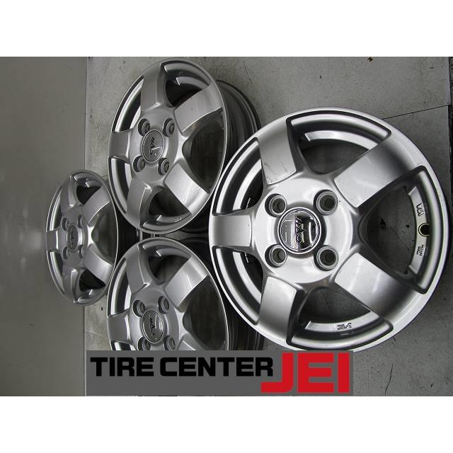 12インチ CVW 3.5J+45 100 軽トラ/軽バン 中古アルミホイール【4