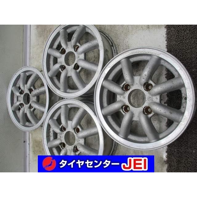 13インチ ワタナベ 4.5J+36 114.3 希少 当時物 旧車 中古アルミ
