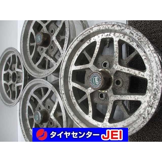 14インチ CARMAN ami ASAHI 5.5J+15 114.3 アサヒ 旧車 当時物 中古 
