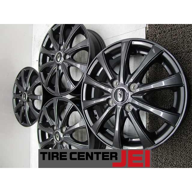 14インチ ホットスタッフ エクスタ―プラス 4.5J+45 100 軽自動車 中古 